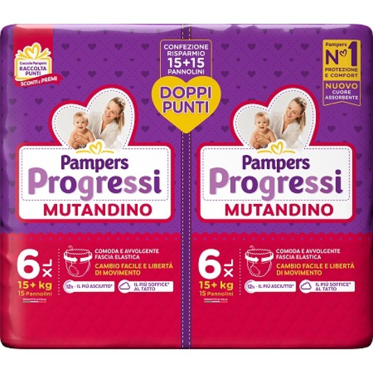 PAMPERS PROG.6 MUTAN XL 15+KG 30 PAMPERS PROG.6 MUTAN XL 15+KG 30
