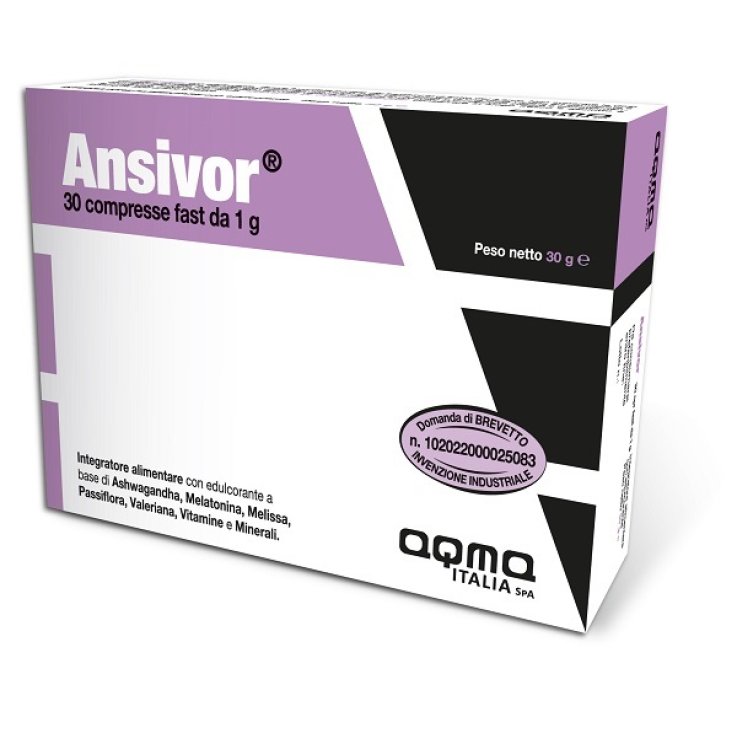 ANSIVOR 30 Cpr Fast 1g ANSIVOR 30 Cpr Fast 1g