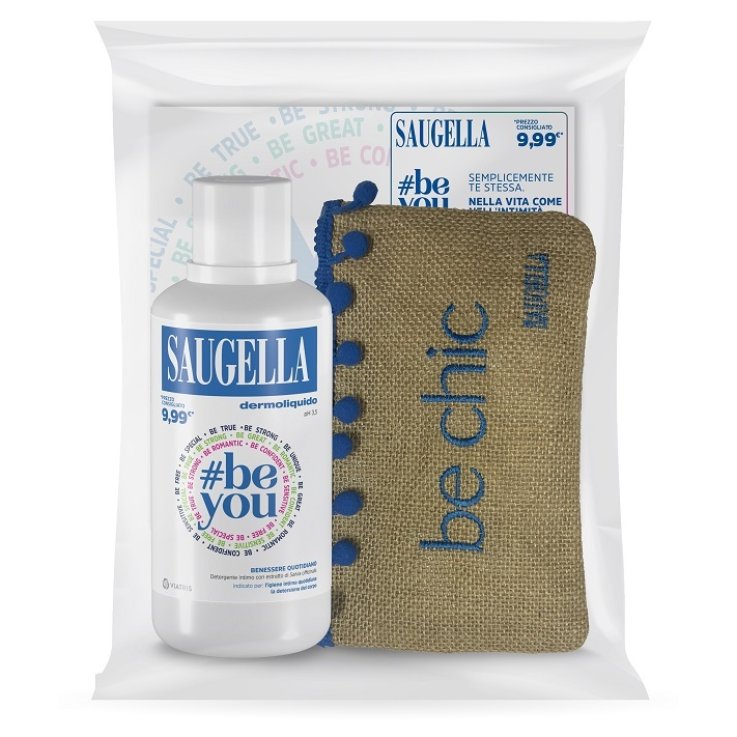 SAUGELLA BUNDLE PROMO POCHETTE 23 BE YOU 1 DERMOLIQUIDO 500ML + POCHETTE CON PRODOTTI OMAGGIO SAUGELLA BUNDLE PROMO POCHETTE 23 BE YOU 1 DERMOLIQUIDO 500ML + POCHETTE CON PRODOTTI OMAGGIO