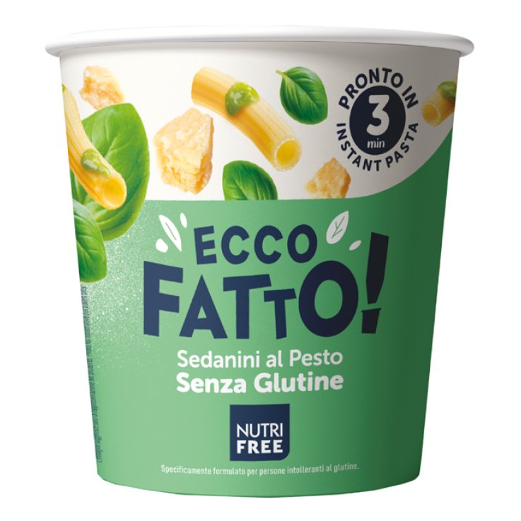 NUTRIFREE EF Sedanini Pesto70g NUTRIFREE EF Sedanini Pesto70g