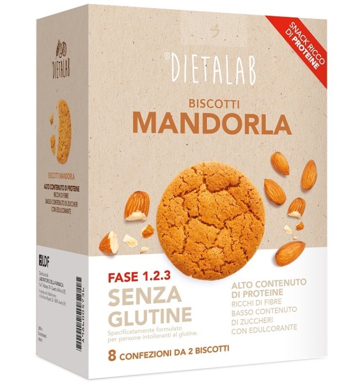 DLAB BISCOTTI MANDORLA SENZA GLUTINE FASE 1 2 3 128 G