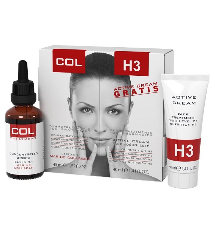 VITAL PLUS ACTIVE GOCCE COL 45 ML + CREMA H3 40 ML