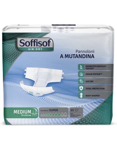 SOFFISOF AirDry P-Mut.S M 15pz