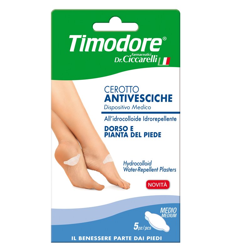 TIMODORE Cerotti Vesciche 5pz TIMODORE Cerotti Vesciche 5pz