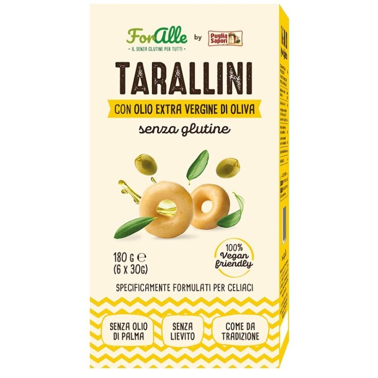 FORALLE Tarallini Olio 6 Buste FORALLE Tarallini Olio 6 Buste