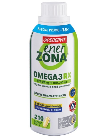 ENERZONA OMEGA 3 RX 210 CAPSULE DA 1 G 