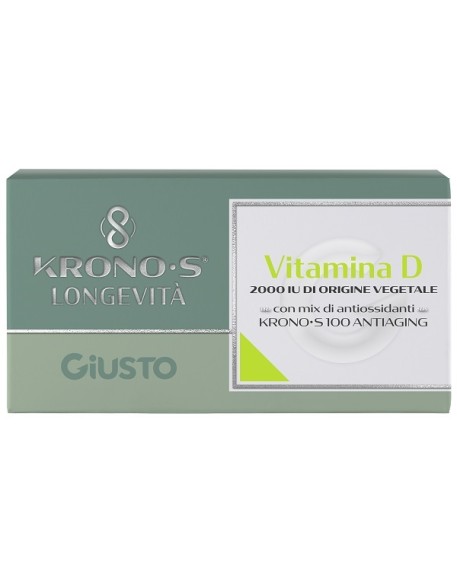 GIUSTO KRONOS Vit.D Veg.30Cpr