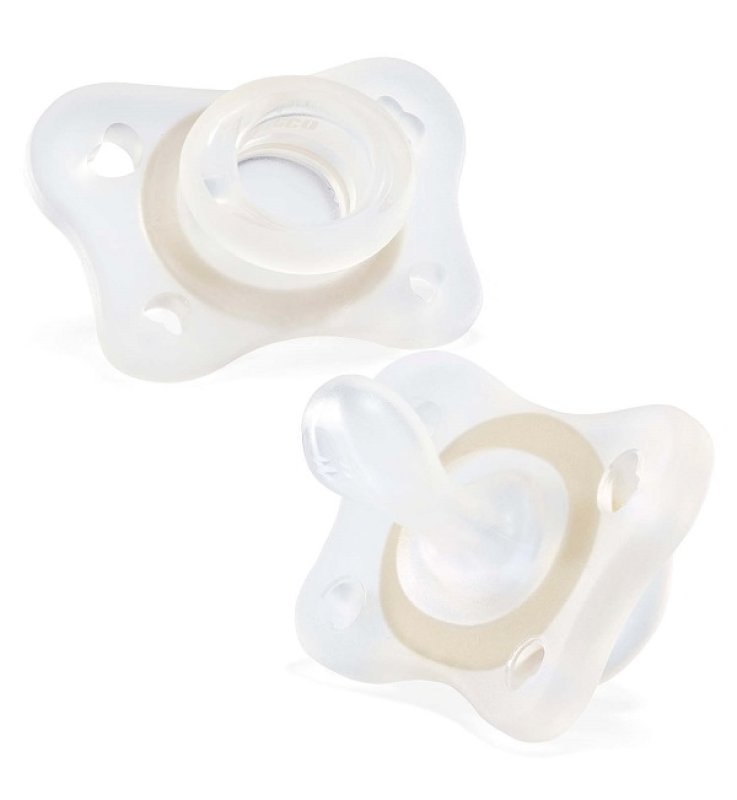CHICCO GOMMOTTINO LUMI SILICONE 2-6M 2 PEZZI ITA C