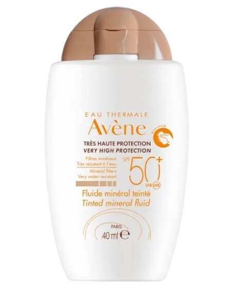 AVENE SOL FLUIDO MINERALE SPF50+ COLORATO NUOVA FORMULA 40 ML