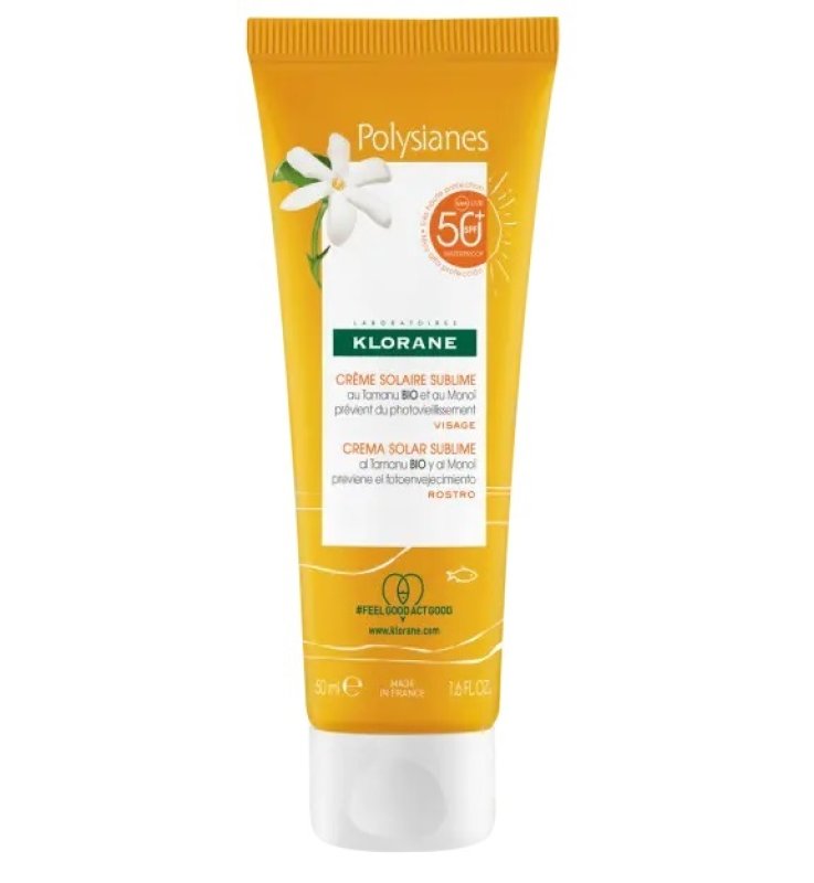 LES POLYSIANES CREMA VISO TAMANU BIO&MONOI SPF50+ 50 ML LES POLYSIANES CREMA VISO TAMANU BIO&MONOI SPF50+ 50 ML