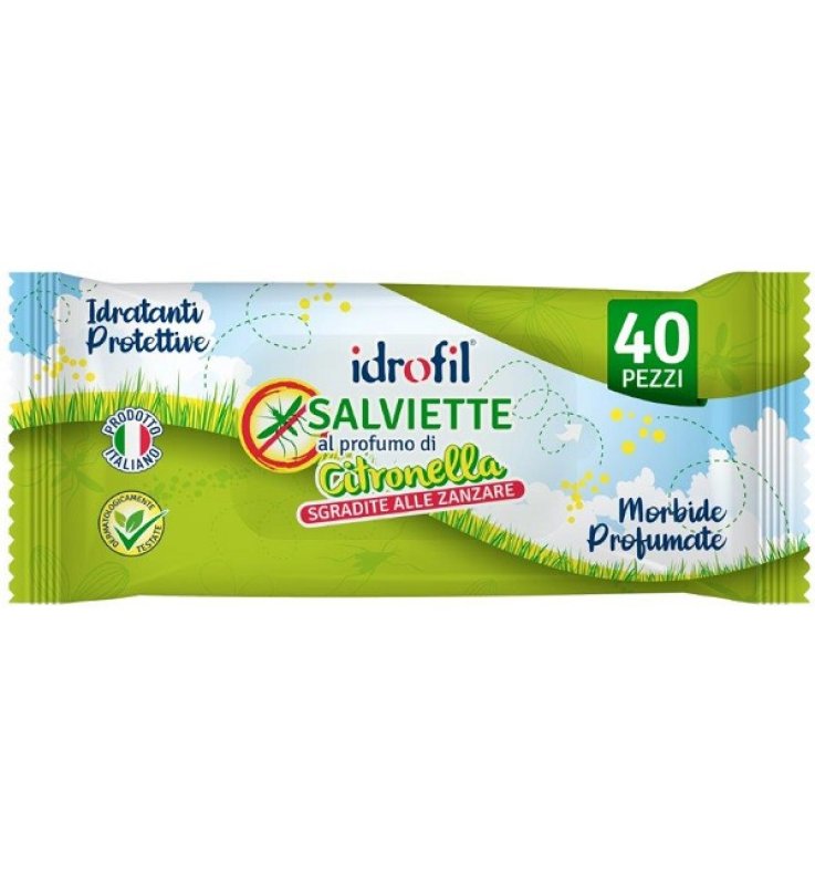 SALVIETTE CITRONELLA 40 PZ