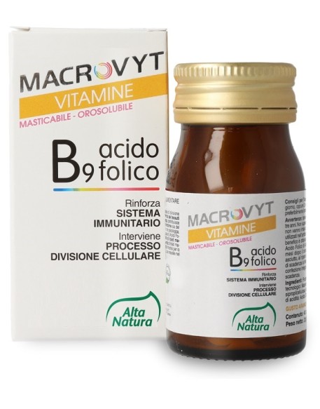 MACROVYT ACIDO FOLICO 40CPR MACROVYT ACIDO FOLICO 40CPR