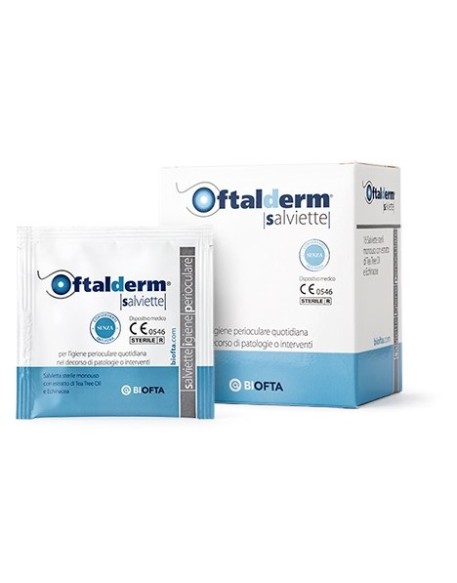 OFTALDERM SALVIETTE STERIL 16PZ