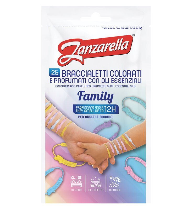 ZANZARELLA Bracc.Family 25pz ZANZARELLA Bracc.Family 25pz