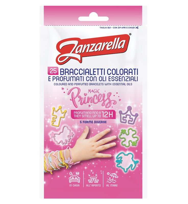 ZANZARELLA Bracc.Princess 25pz