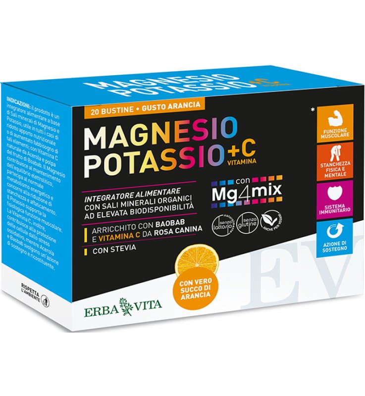 MAGNESIO E POTASS +VIT C ARA