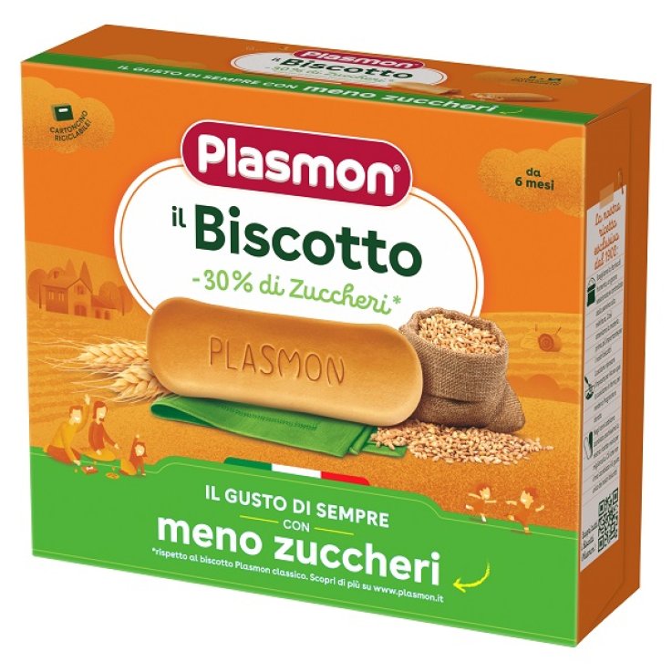 PLASMON Bisc.-30% Zucch.320g PLASMON Bisc.-30% Zucch.320g