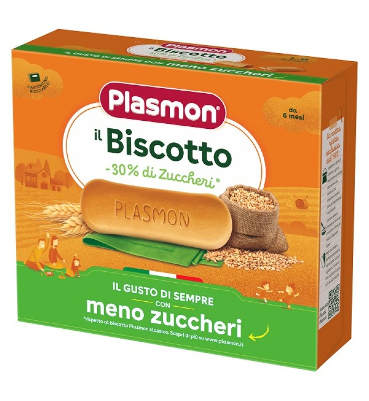 PLASMON Bisc.-30% Zucch.320g