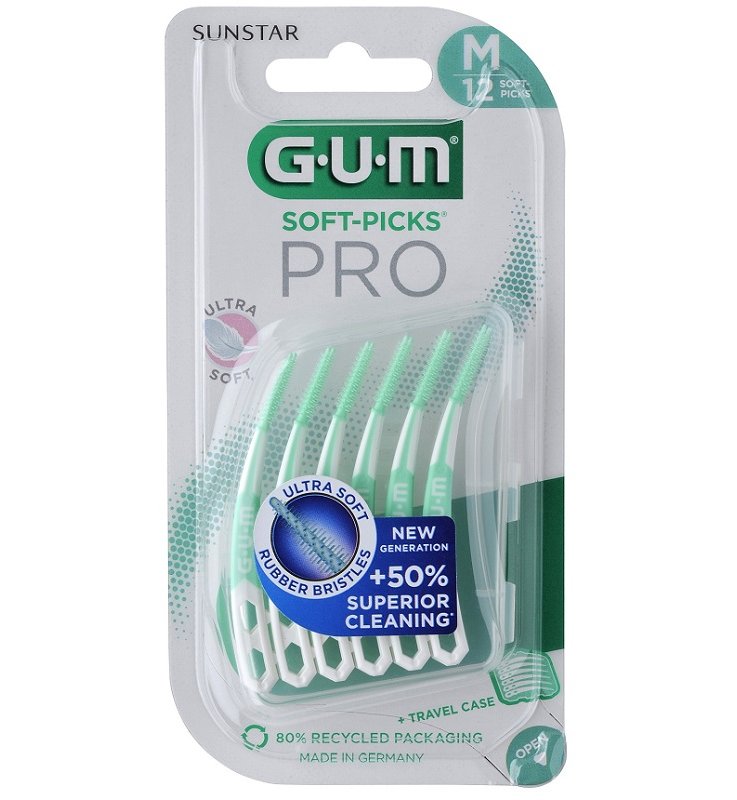 GUM Soft Picks Pro 12pz M  690