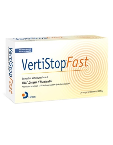 VERTISTOP FAST 20CPR