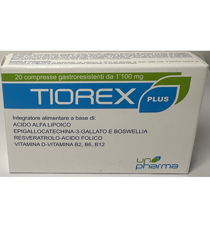 TIOREX*Plus 20 Cpr TIOREX*Plus 20 Cpr