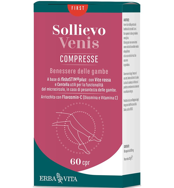 SOLLIEVO VENIS Plus 60 Cpr EBV SOLLIEVO VENIS Plus 60 Cpr EBV