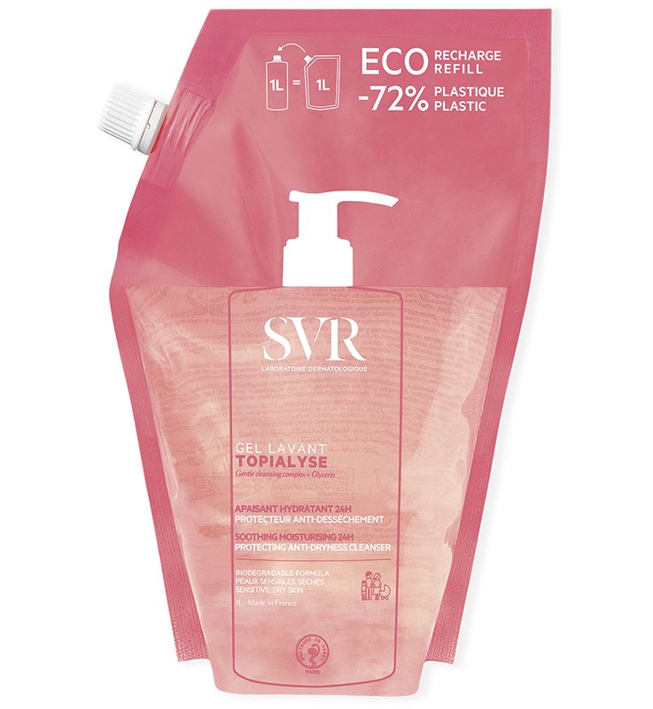 TOPIALYSE GEL LAVANT REFILL 1L
