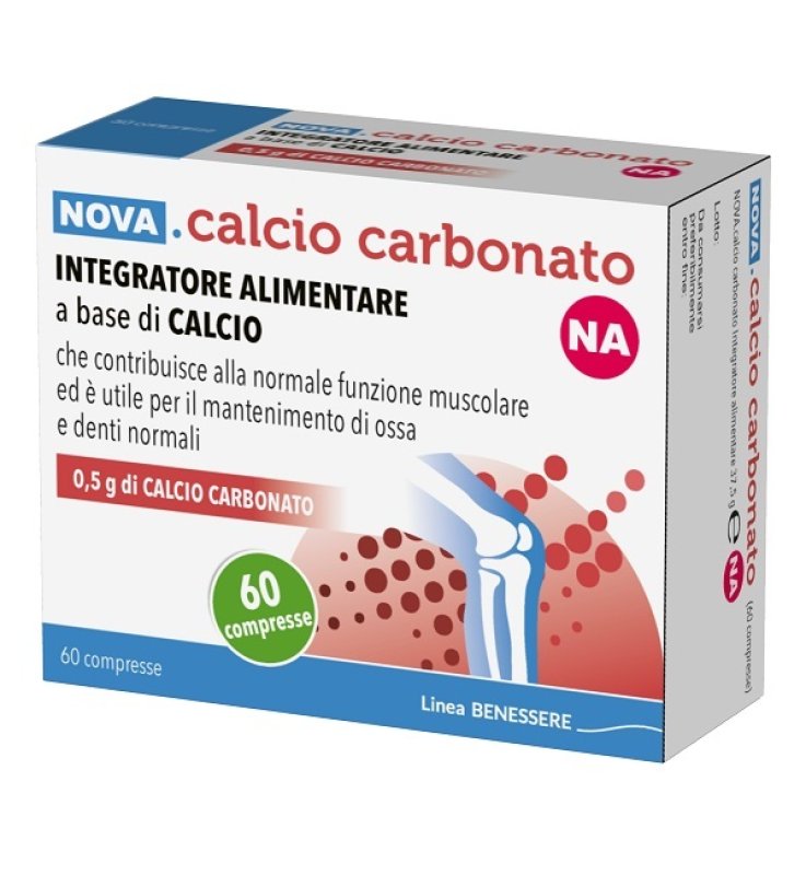 NOVA CALCIO CARB NA0,5G 60CPR NOVA CALCIO CARB NA0,5G 60CPR