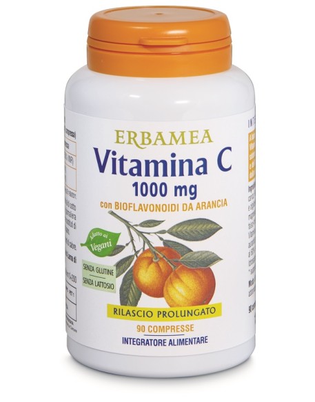 VITAMINA C 1000MG 90CPR ERBAMEA