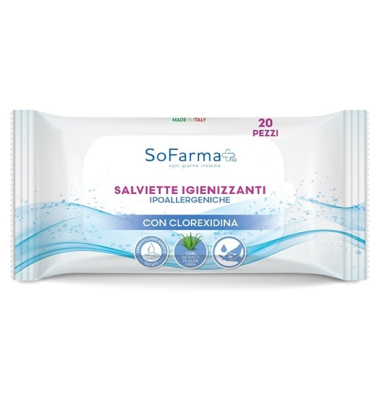 SF+ SALVIETT IGIENIZZ POCKET 20P