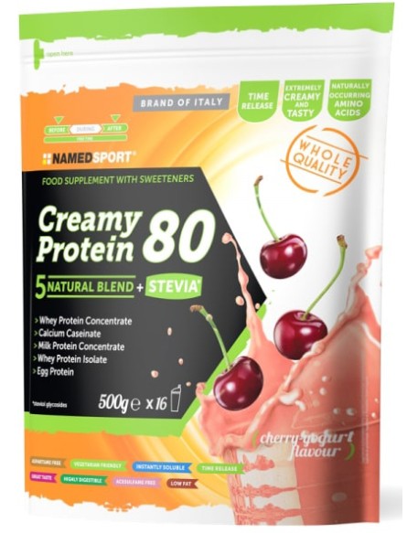 CREAMY PROT.80 Cherry Yog.500g