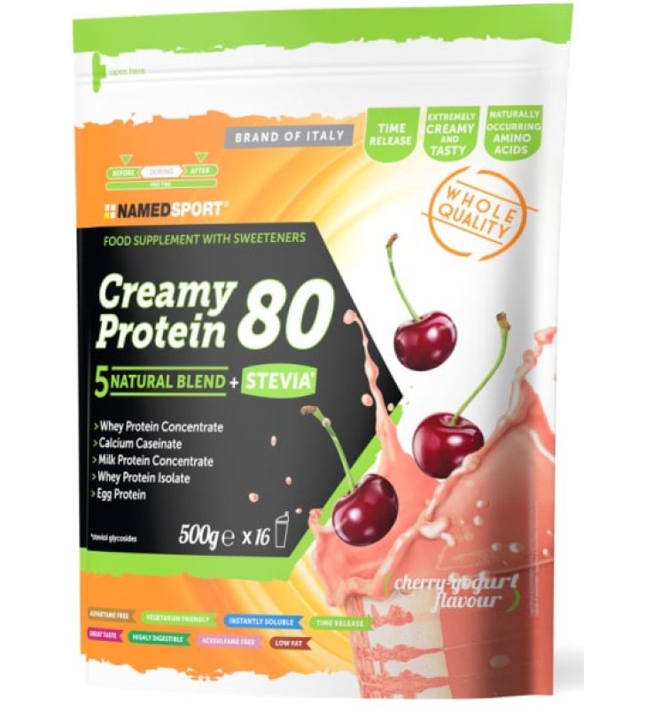 CREAMY PROT.80 Cherry Yog.500g