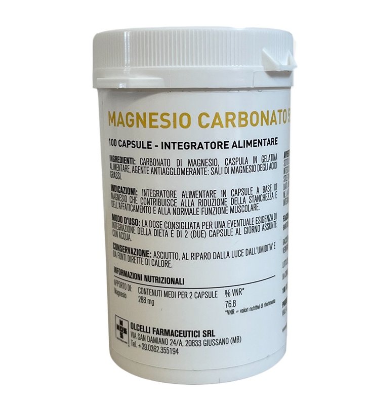 MAGNESIO Carb.100Cps OLCELLI MAGNESIO Carb.100Cps OLCELLI