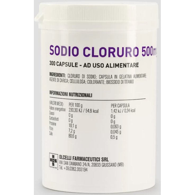 SODIO Clor.300Cps 500mg SODIO Clor.300Cps 500mg