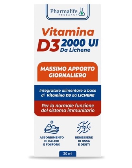 VITAMINA D3 2000UI GTT 30ML S/G/