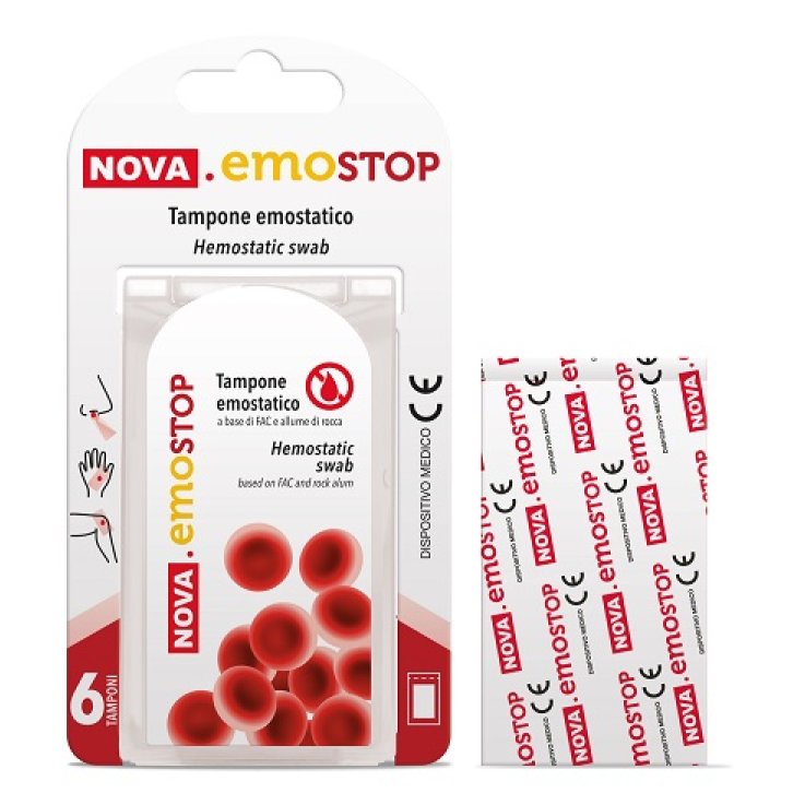 NOVA EMOSTOP TAMPONE EMOSTATICO NOVA EMOSTOP TAMPONE EMOSTATICO