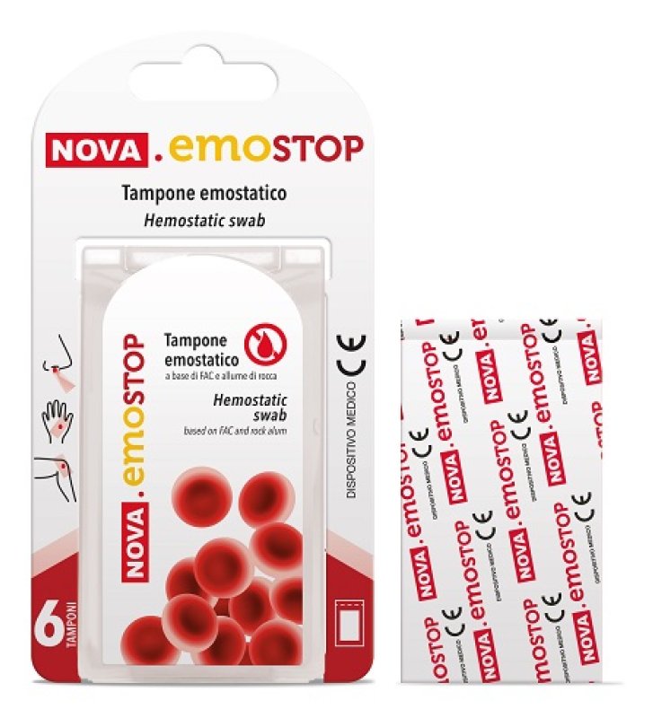 NOVA EMOSTOP TAMPONE EMOSTATICO