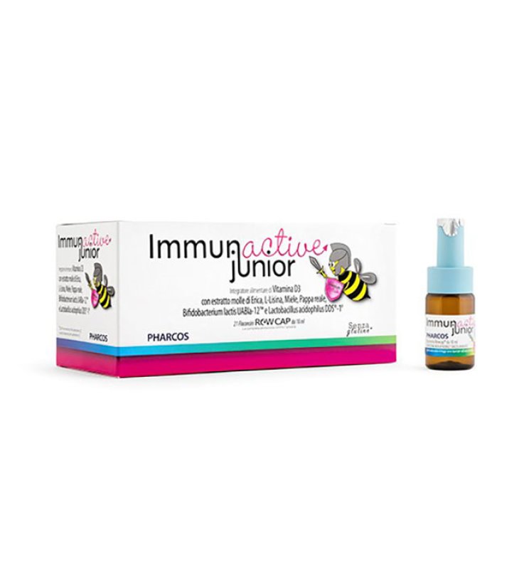 IMMUNACTIVE JUNIOR PHARCOS 21 FIALE 10 ML IMMUNACTIVE JUNIOR PHARCOS 21 FIALE 10 ML