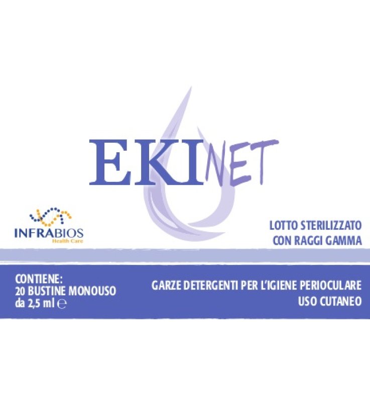 EKINET GARZE OCULARI 20PZ EKINET GARZE OCULARI 20PZ