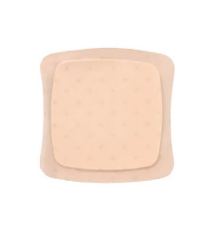 MEDICAZIONE STERILE IN SCHIUMA DI POLIURETANO IDROCELLULAREAQUACEL AG FOAM ADESIVA 12,5X12,5 CM 10 PEZZI