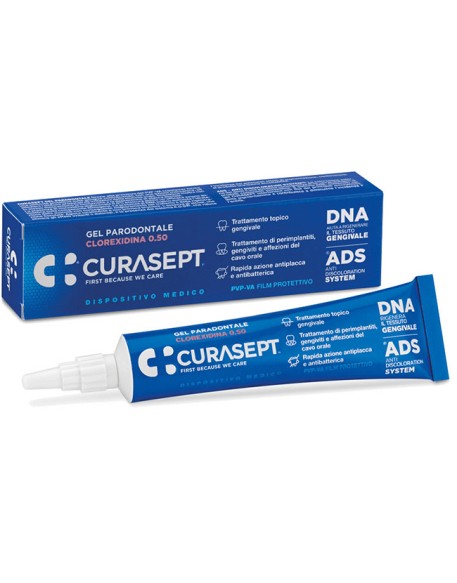 CURASEPT GEL PARODONTALE 0,5% 30 ML ADS + DNA