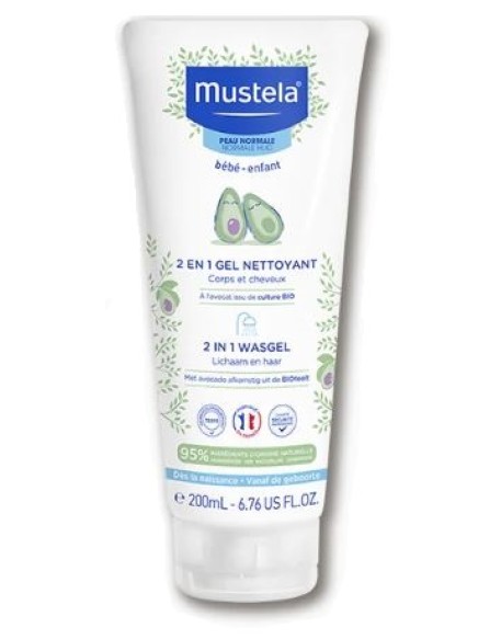 MUSTELA GEL 2 IN 1 200ML 2020