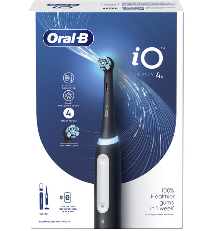 ORAL-B IO 4 Spazz.Elett.Black ORAL-B IO 4 Spazz.Elett.Black