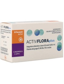 ACTIV FLORA PLUS 10 FLACONCINI X 9 ML