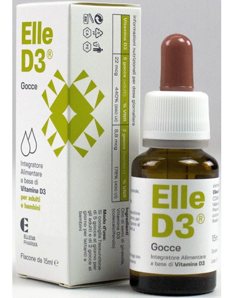 ELLE D3 Gtt 15ml