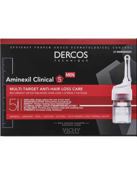 DERCOS AMINEXIL Uomo 12f.6ml