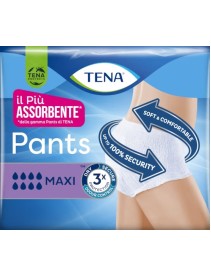 PANNOLONE PULL UP TENA PANTS MAXI TAGLIA LARGE 8 PEZZI