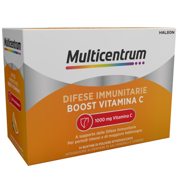 MULTICENTRUM DIFESE IMMUNITARIE BOOST VITAMINA C 14 BUSTINE