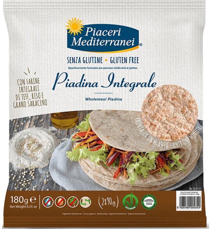 PIACERI MED.Piadina Int.180g PIACERI MED.Piadina Int.180g