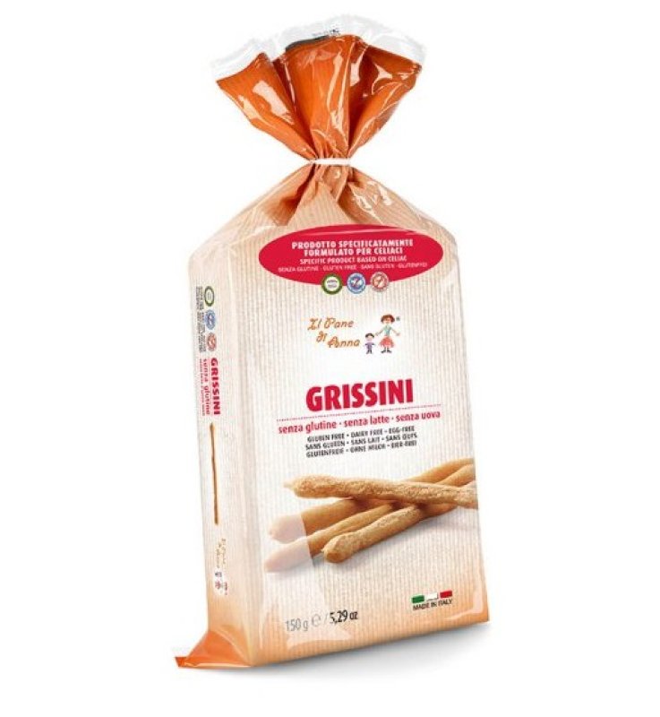 PANE ANNA GRISSINI 150GR S/G/L/U